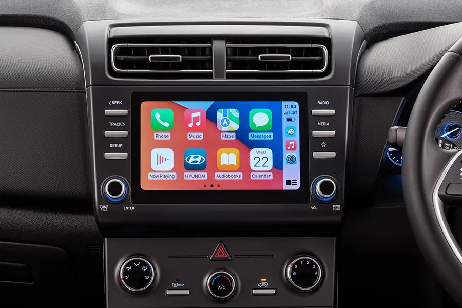 Creta_Interior 900 x 600 Apple Car Play
