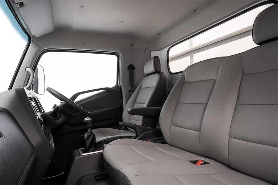 EX-8 Dropside_Interior 900 x 600 Lower Back Support Seats