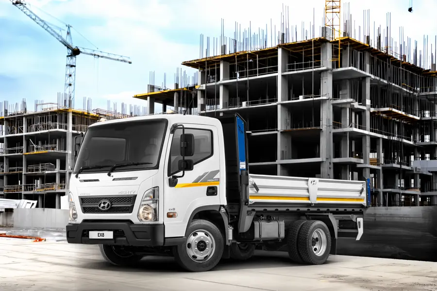 EX-8 Tipper_Performance 900 x 600 Diesel Engine