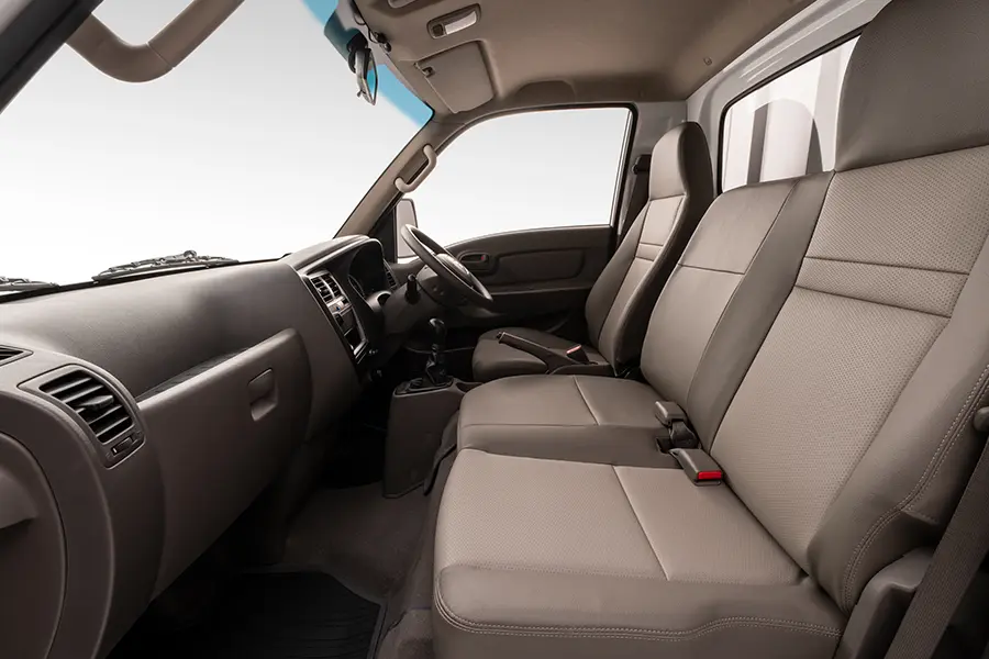 H-100 Tipper_Interior 900 x 600 Good Seating